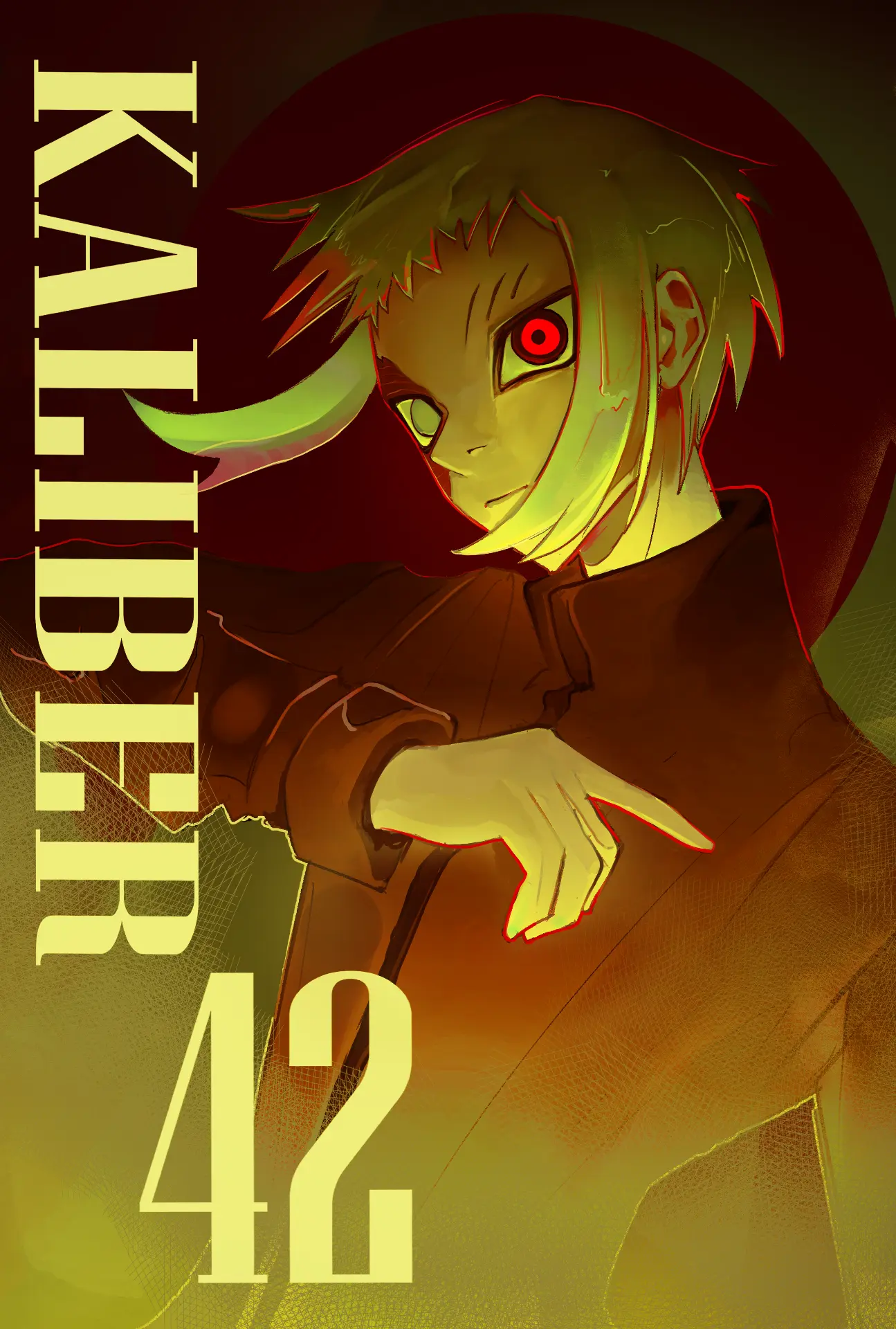 KALIBER 42 official manga cover by Tha-Bunx